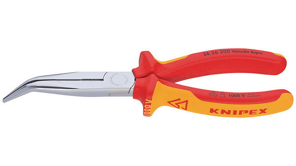 Knipex Rádiós fogó, csípőéllel VDE hajlított, 200mm 1021988 termék fő termékképe