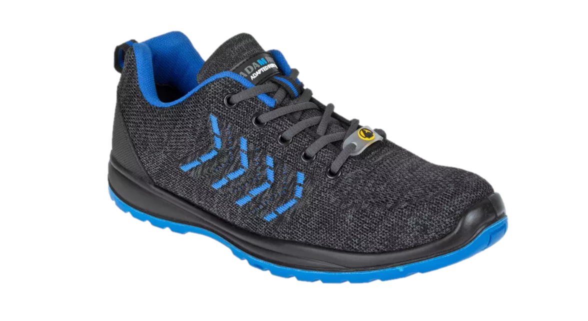 CXS Knitter ESD S1 SRC szürke/kék félcipő termék fő termékképe