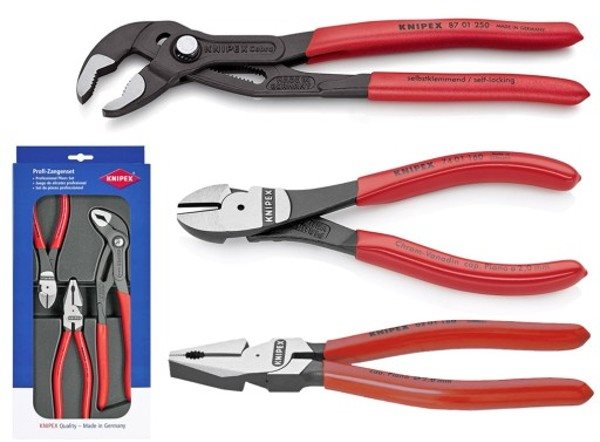 Knipex Erő fogó-csomag 3 részes 1127989 termék fő termékképe