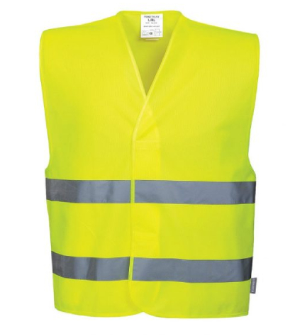 Top Vest Fluo-Y tépőzáras jólláthatósági mellény termék fő termékképe
