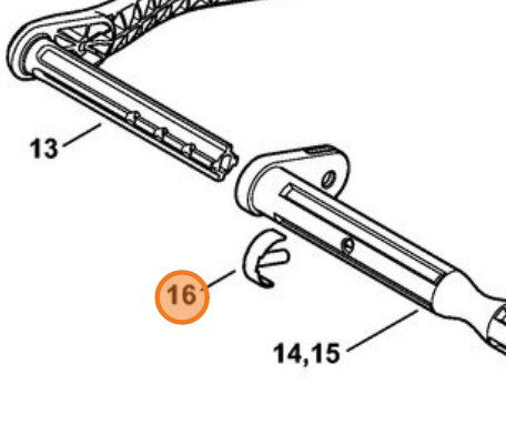 STIHL Biztosító dugasz 42557051201 termék fő termékképe