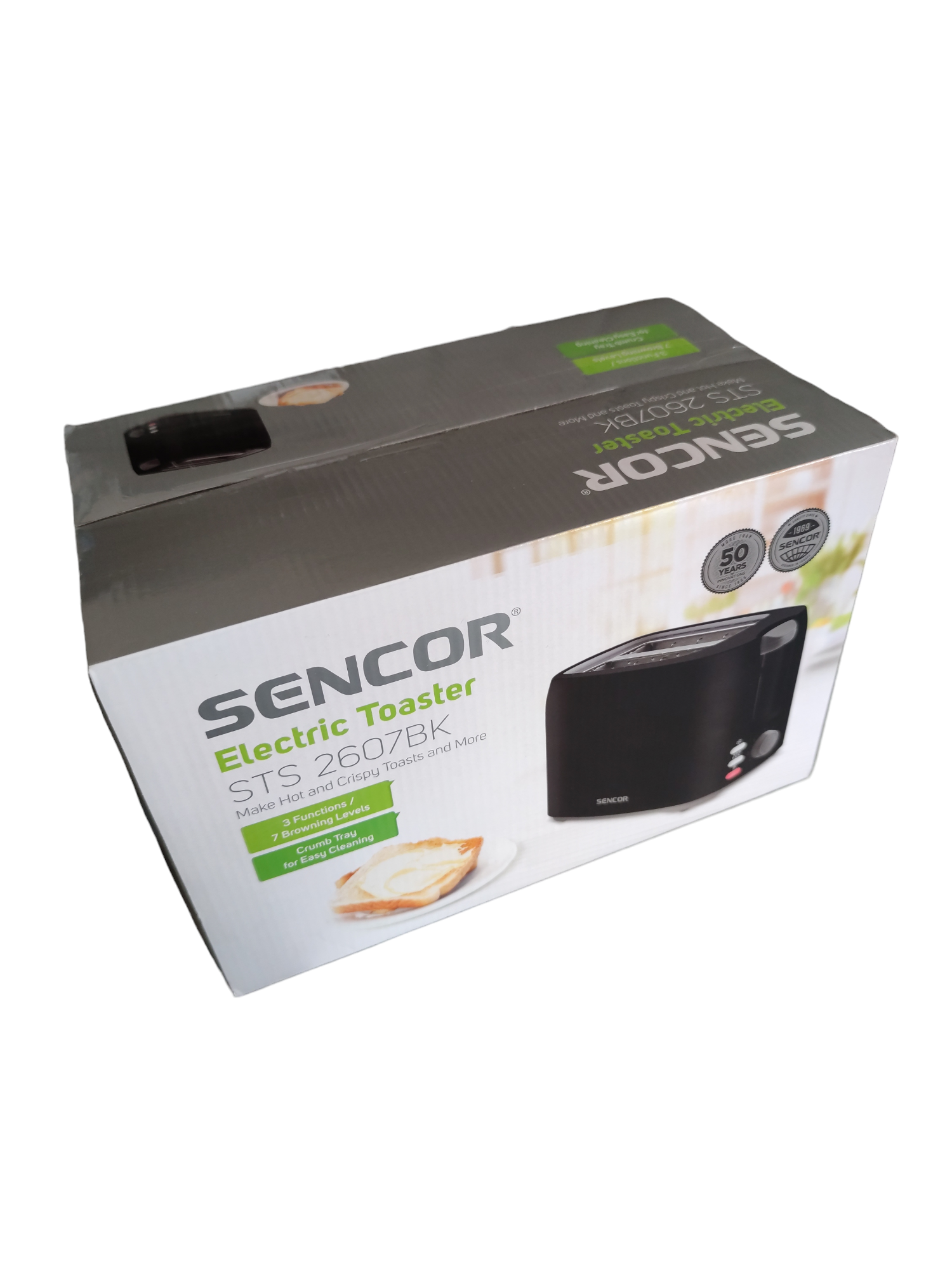 Sencor KenyérpirÍtó STS2607BK termék fő termékképe