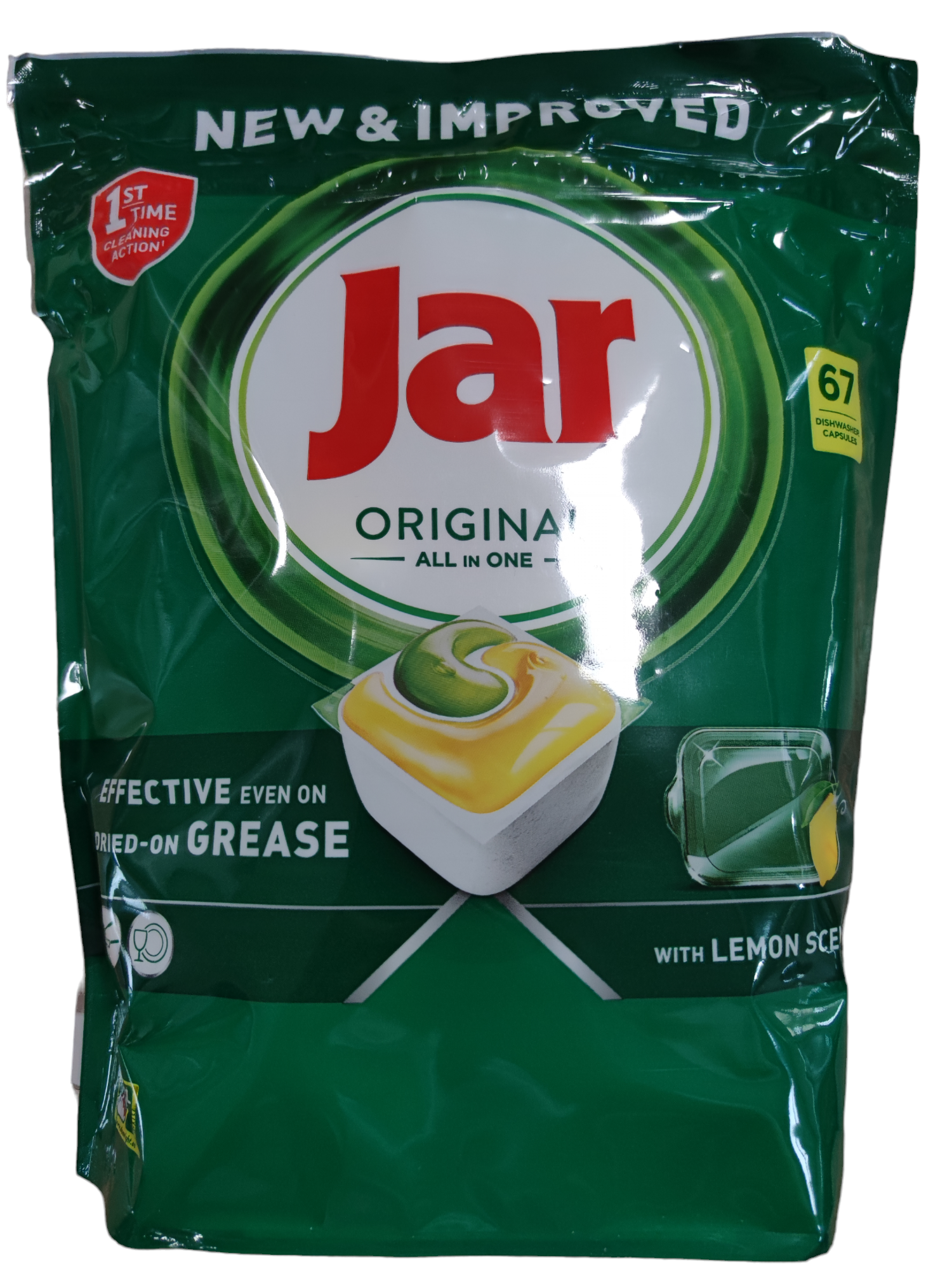 Jar mosogató tabletta ALL IN ONE 67db YELLOW 1480047 termék fő termékképe