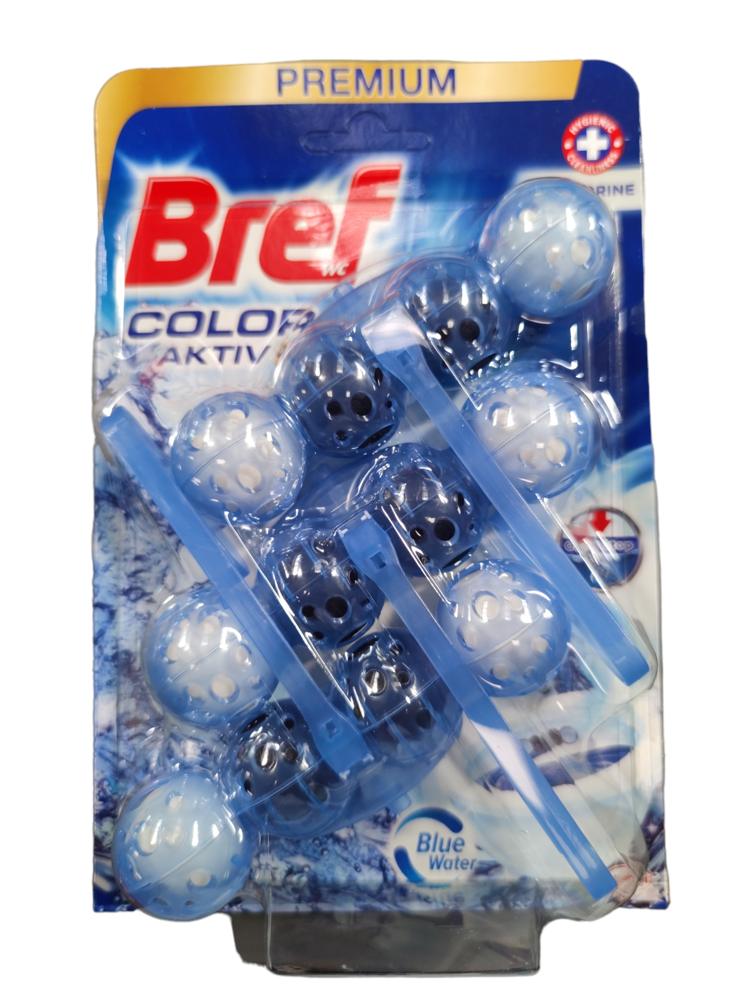 Bref color aktív 3*50g trió wc illatosító termék fő termékképe