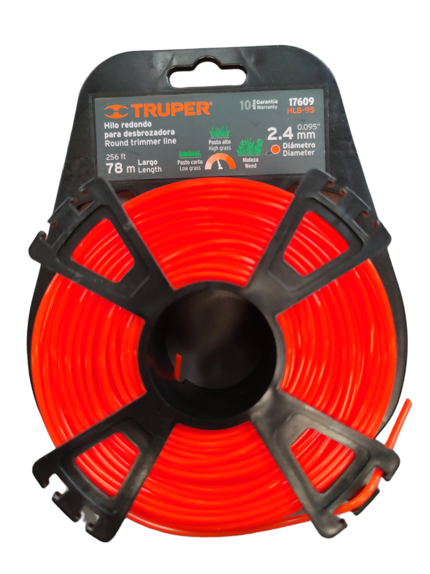 Truper Fűkasza damil 2,4mm x 78m HLB-95 termék fő termékképe