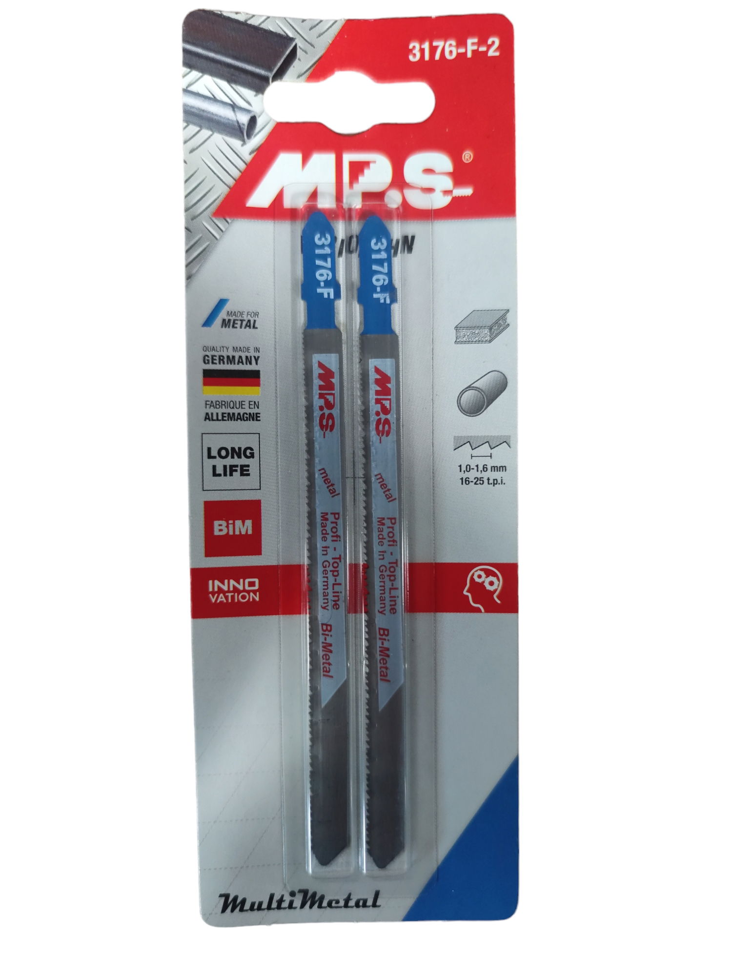 MPS dekopírfűrészlap BIM. 2db/csomag  300/280mm  1304846 termék fő termékképe