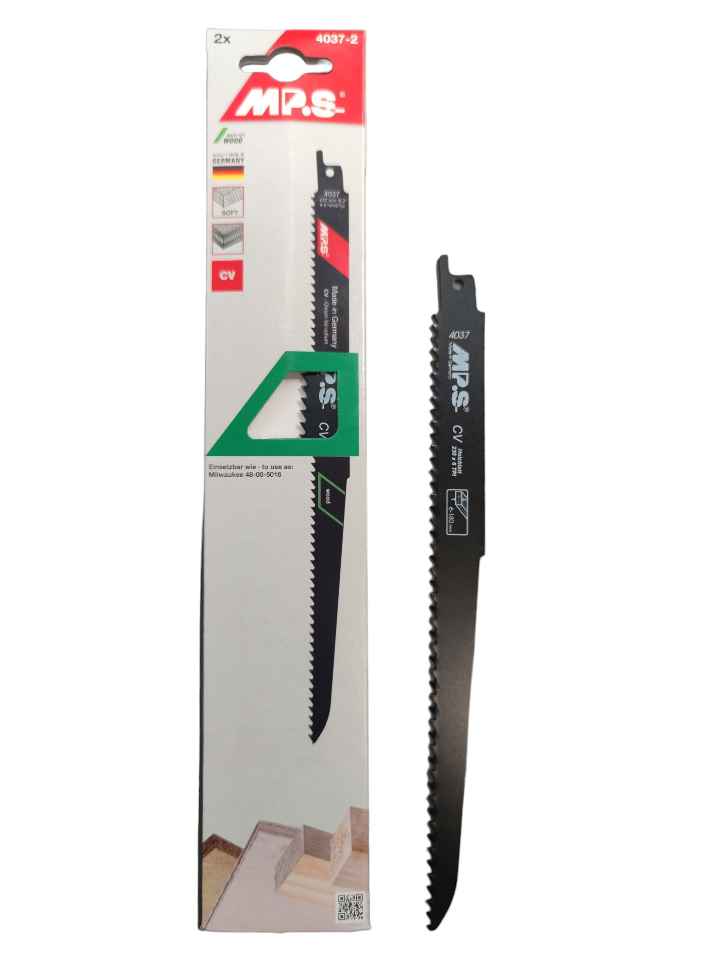 MPS orrfűrészlap fához 2db/csomag 230/210mm 1304850 termék fő termékképe