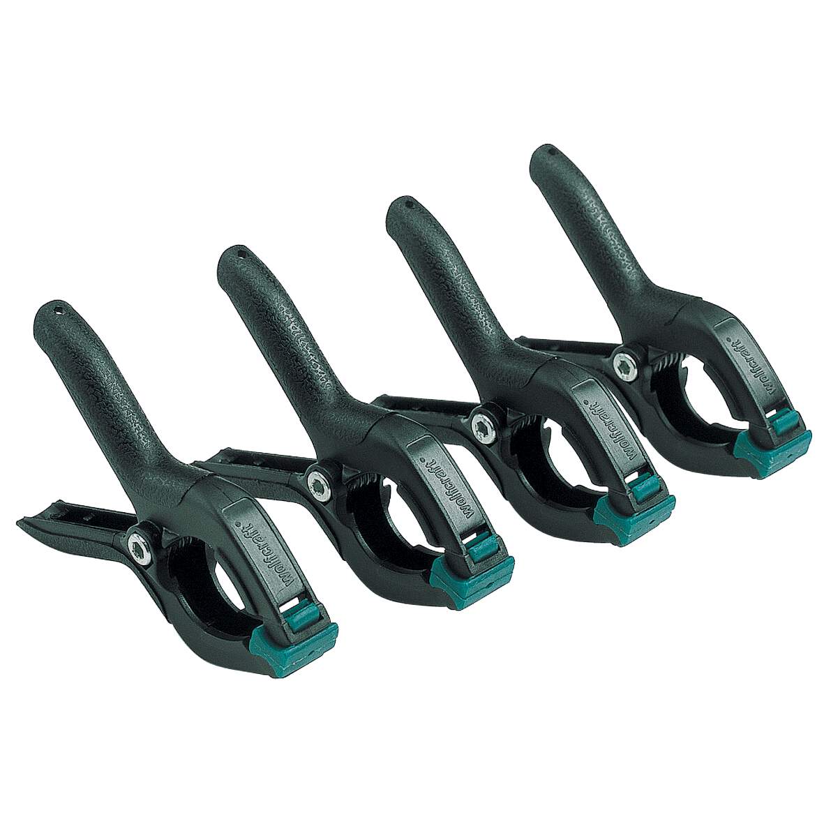 Wolfcraft Rugós szorító klt Microfix 4 db-os, fesztáv 4x30 mm 1074762 termék fő termékképe