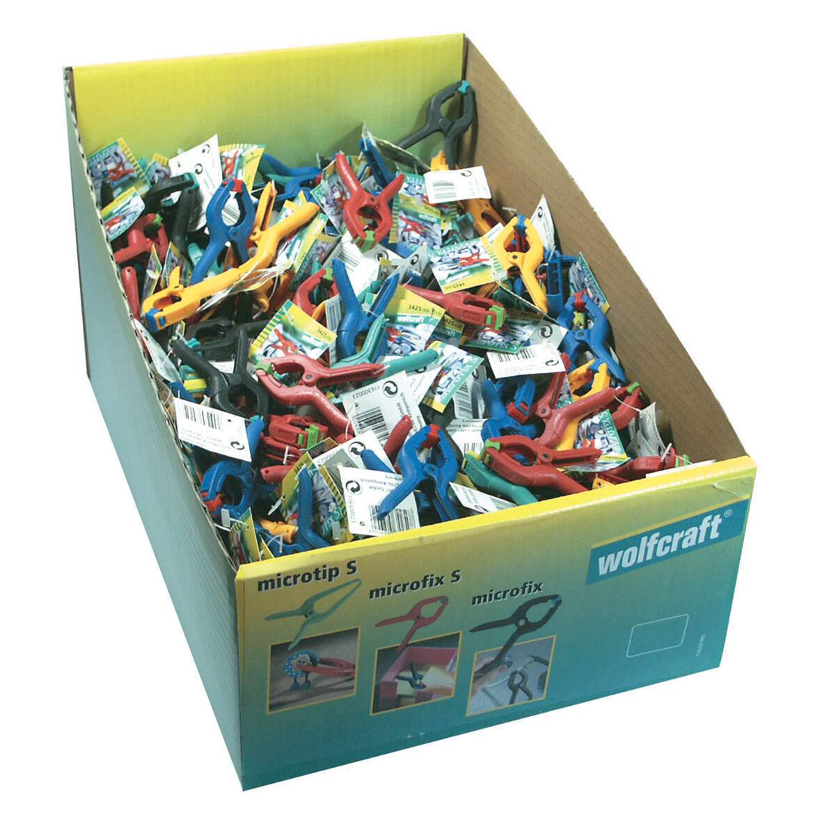 Wolfcraft Rugós szorító microfix S Mini fesztáv 20 mm 1080276 termék fő termékképe