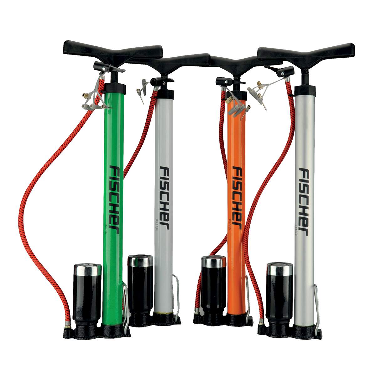 Fischer FZ Álló pumpa, alu, 8 bar manométerrel 1230584 termék fő termékképe