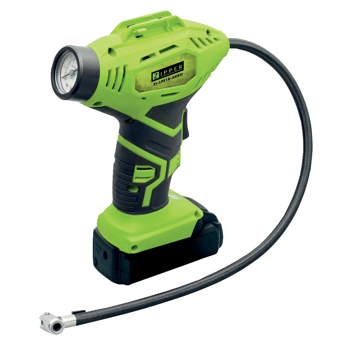 Zipper Akkus légpumpa ZI-LPE18V 18V/1,3Ah. 6,8 Bar 1261985 termék fő termékképe