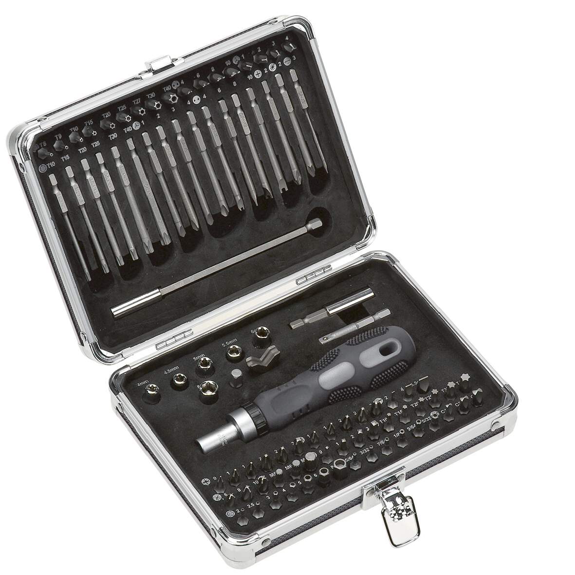 KWB Bit dugókulcs készlet alu-kofferben 92 r. 1287381 termék fő termékképe