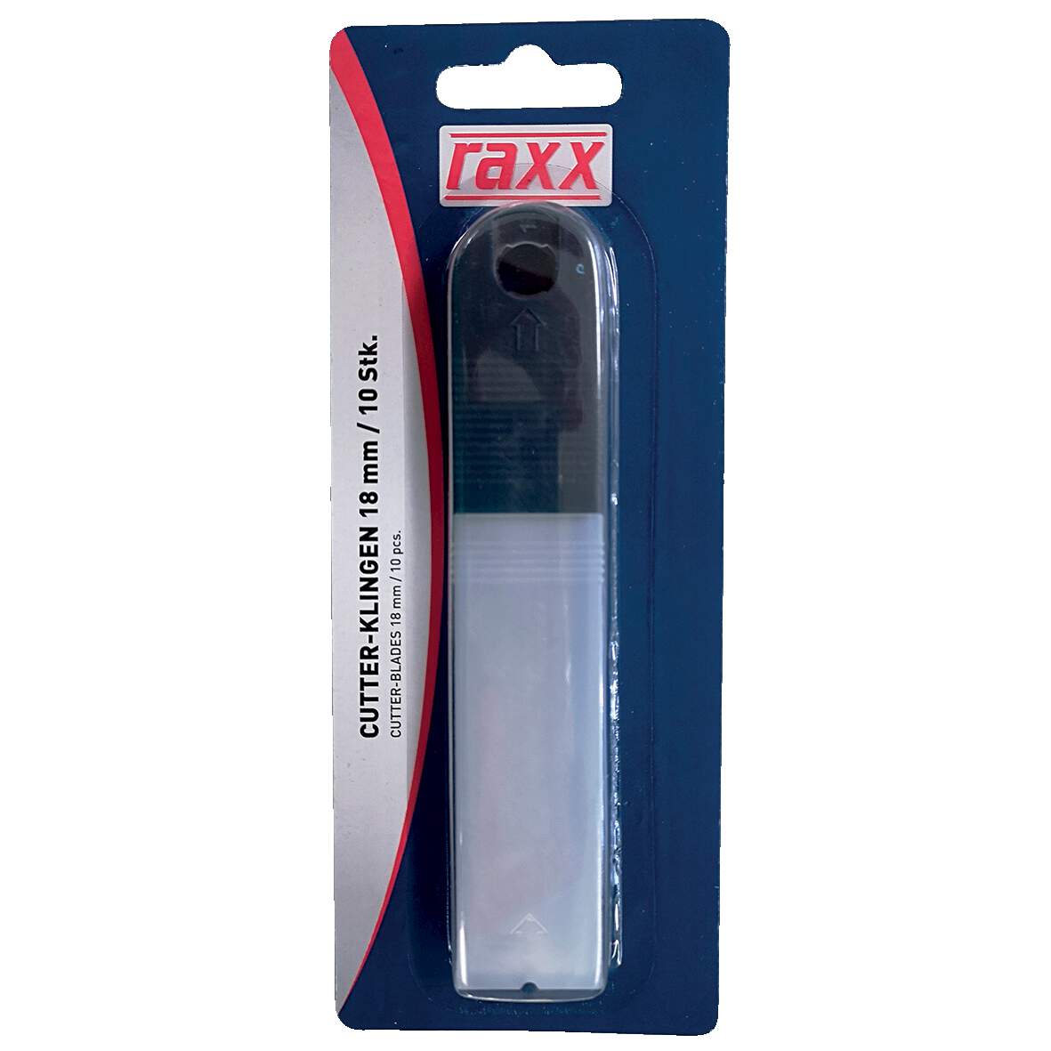 Raxx Vágókés-penge 18mm 10db/cs, SK2-acél 1256974 termék fő termékképe