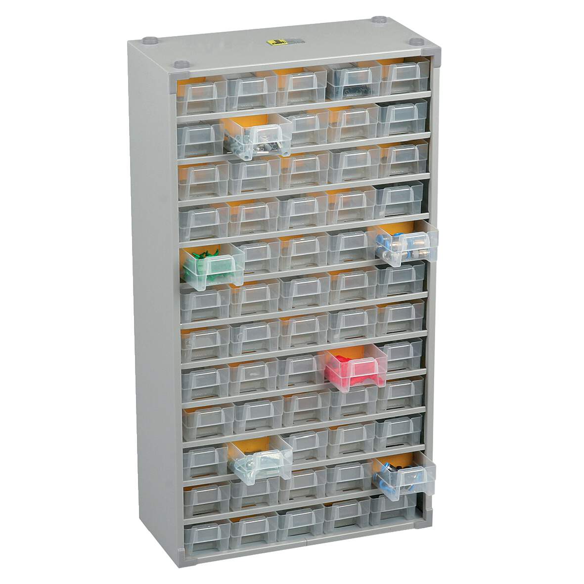 Allit Csavarszekrény, fém 60 fiók 300x140x565mm 1201389 termék fő termékképe