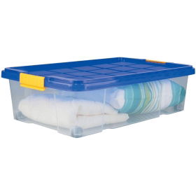 Rival Ágy alatti tárolódoboz tetővel kerekekkel 60x40x18 cm termék fő termékképe