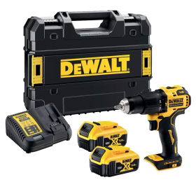 DeWALT Akkus ütvefúró-csavarozó DCD709P2T 2X5,0AH/18V XR AKKU  1295453 termék fő termékképe