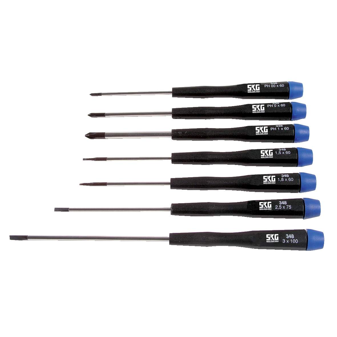SKG Műszerész csavarhúzókészlet 7 részes lapos/PH 1219846 termék fő termékképe