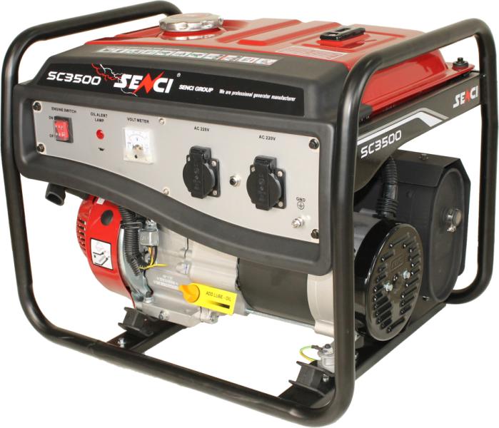 Senci áramfejlesztő 3,0kw 7,0le lite 230v-50hz SC3500 termék fő termékképe