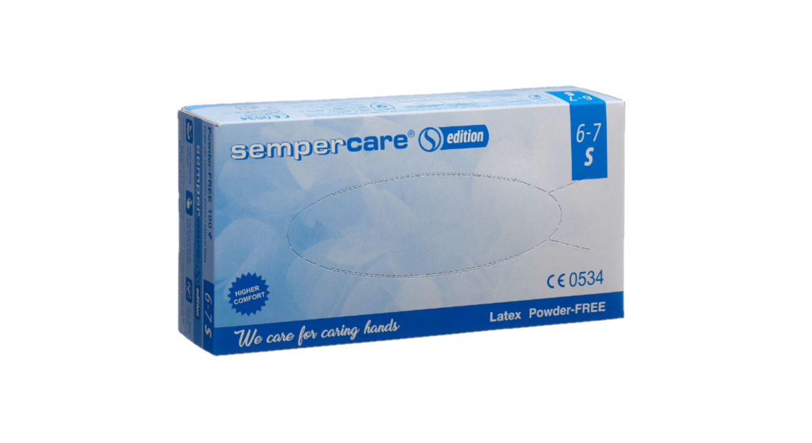 Gr-Tools Sempercare edition púdermentes latex kesztyű 2118110 termék fő termékképe