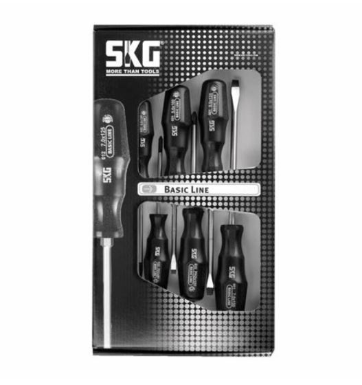 SKG Csavarhúzó készlet, Profi 6 részes, PZ 1098915 termék fő termékképe