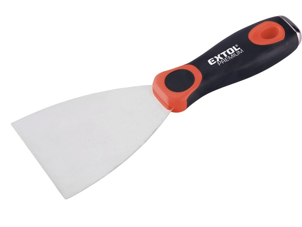 Extol Premium Spakli,üthető,8cm széles,inox két komponenses műanyag termék fő termékképe