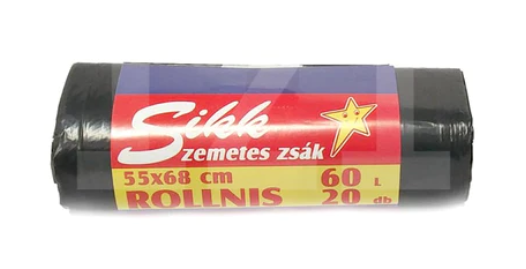 Sikk Kukazsák 60l n 55*68 rollnis termék fő termékképe