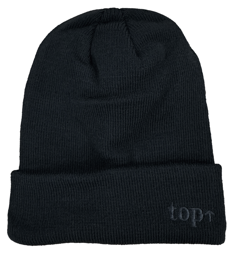 Top Cap Sapka - fekete kötött sapka termék fő termékképe