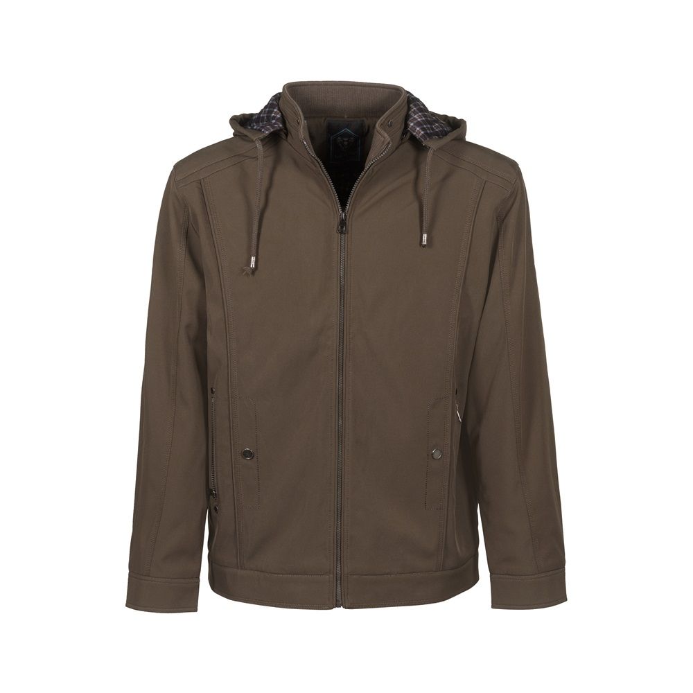 TOP ELITE MADISON kabát bélelt-sötétzöld termék fő termékképe