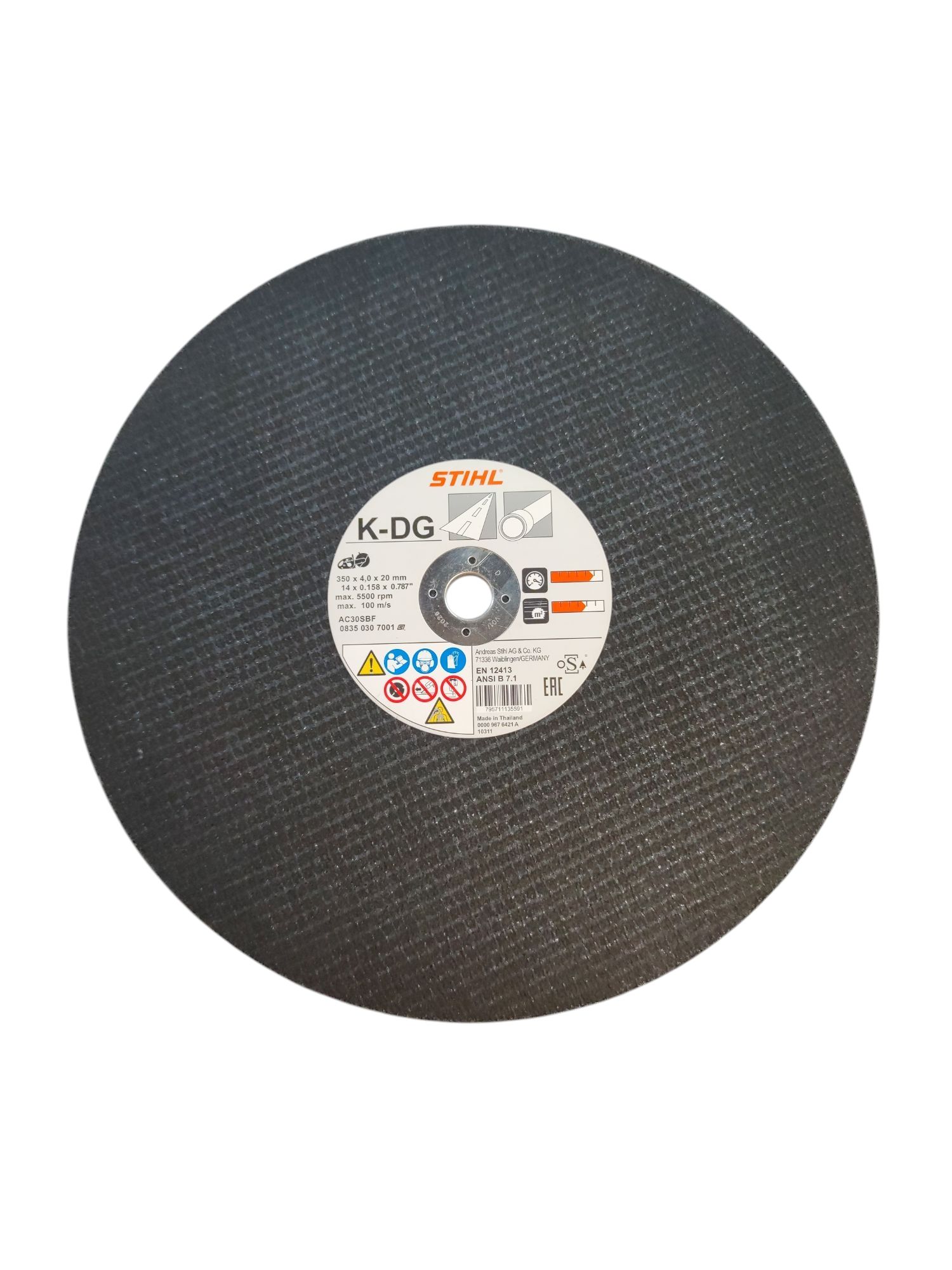 Stihl vágótárcsa átm.350mm x 3 x 22mm termék fő termékképe