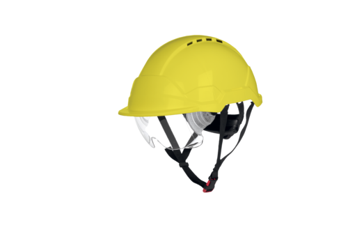 Coverguard Védősisak phoenix wind abs ipari szellőző sárga termék fő termékképe