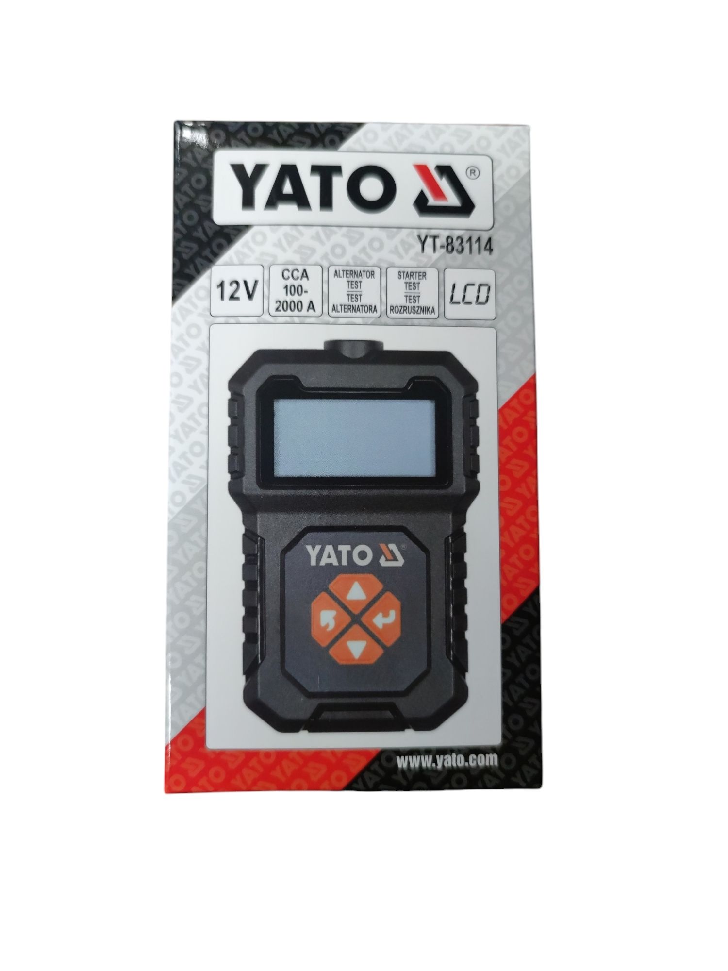 Yato Digitális akkuteszter 12v termék fő termékképe