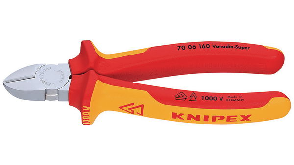 Knipex Oldalcsípő fogó VDE 160mm 1130265 termék fő termékképe