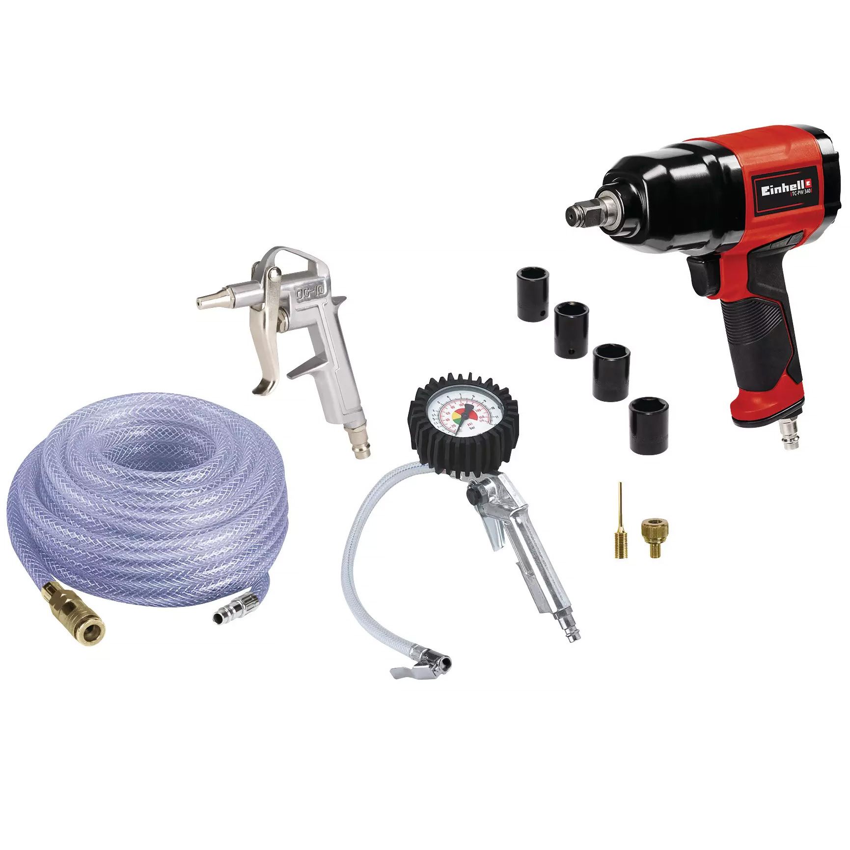 EINHELL 10 részes kompresszor szett termék fő termékképe