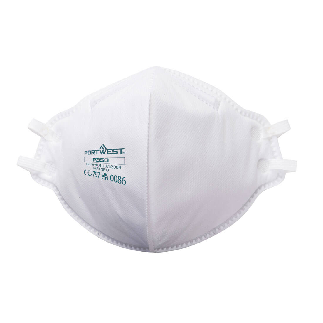 Portwest P350 - FFP3 Dolomite, félbehajtható maszk, 20 db/csomag termék fő termékképe